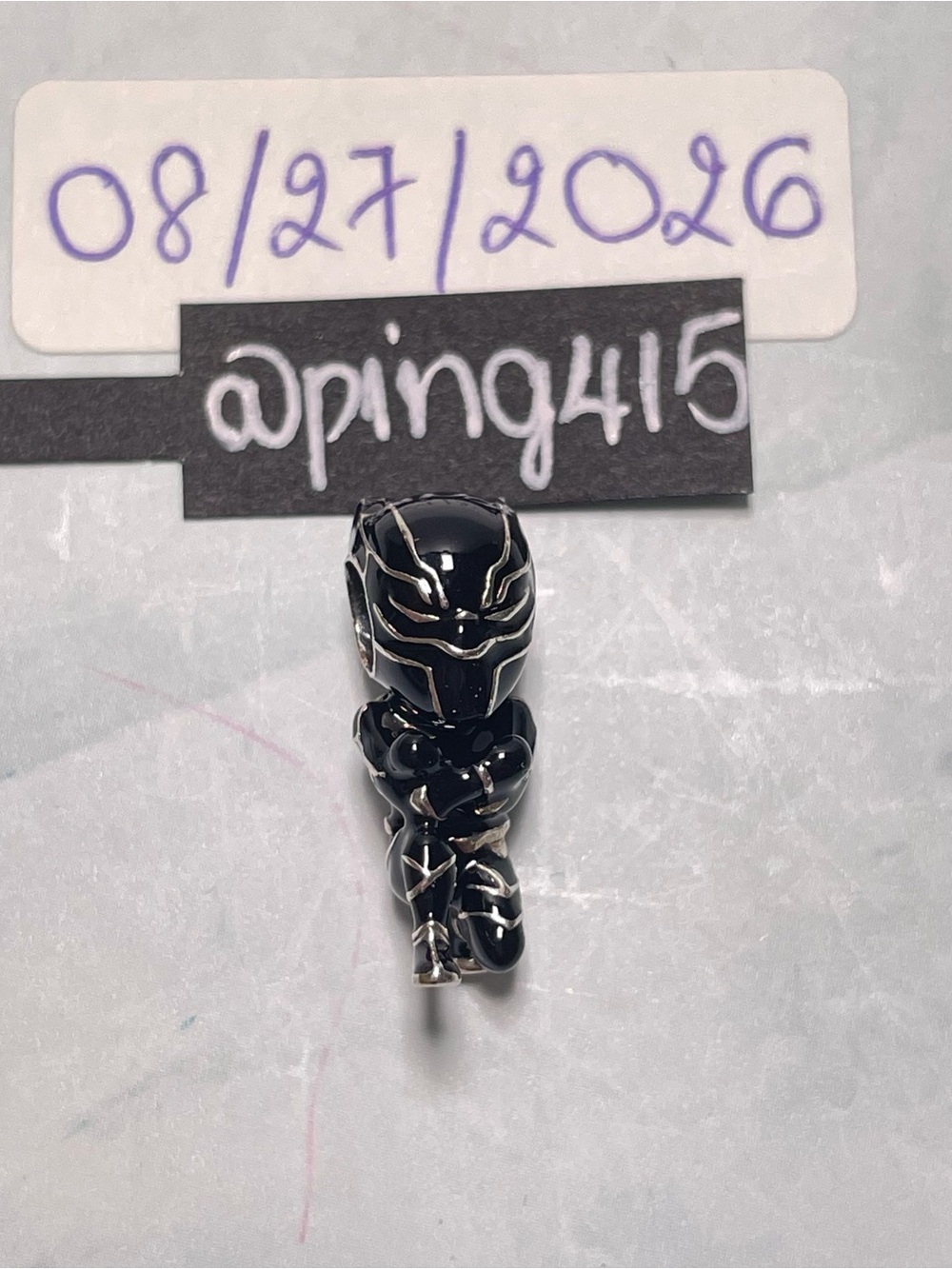 Pandora Marvel Black Panther charm - Picture 8 of 15